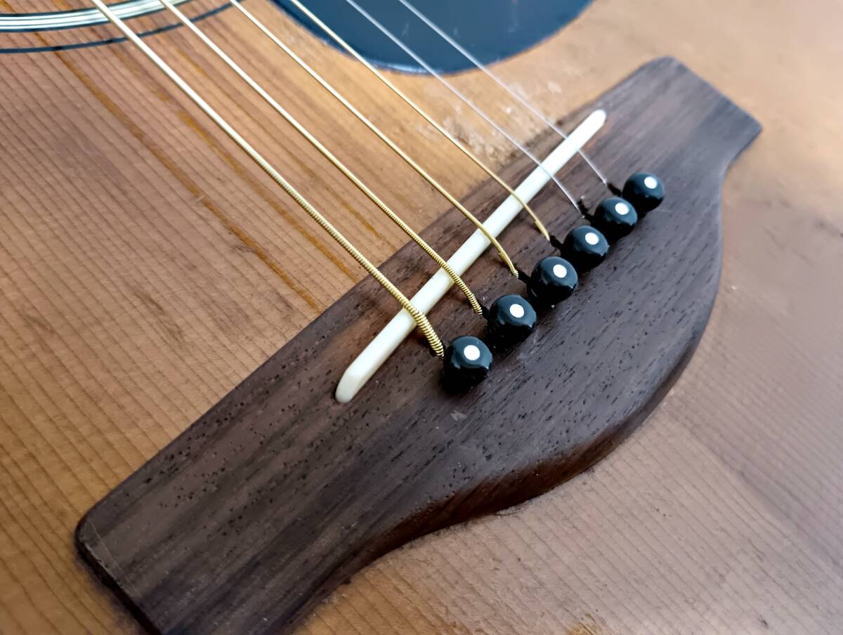 ★YAMAHA FG-180★ヤマハ/アコースティックギター/アコギ/アコラベル/音叉ロゴ/ジャパビン★_画像8