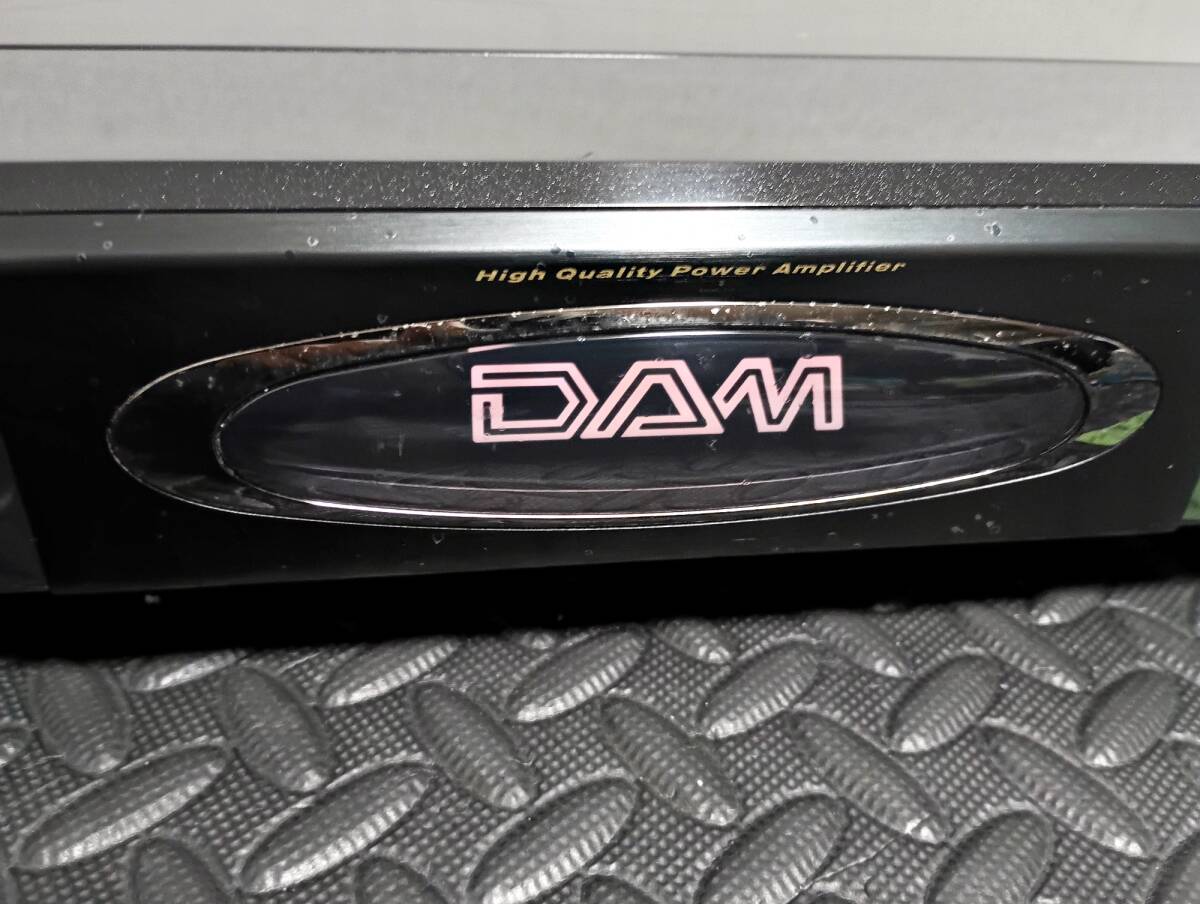 ★①DAM-A200★カラオケパワーアンプ/ダム/第一興商★_画像3
