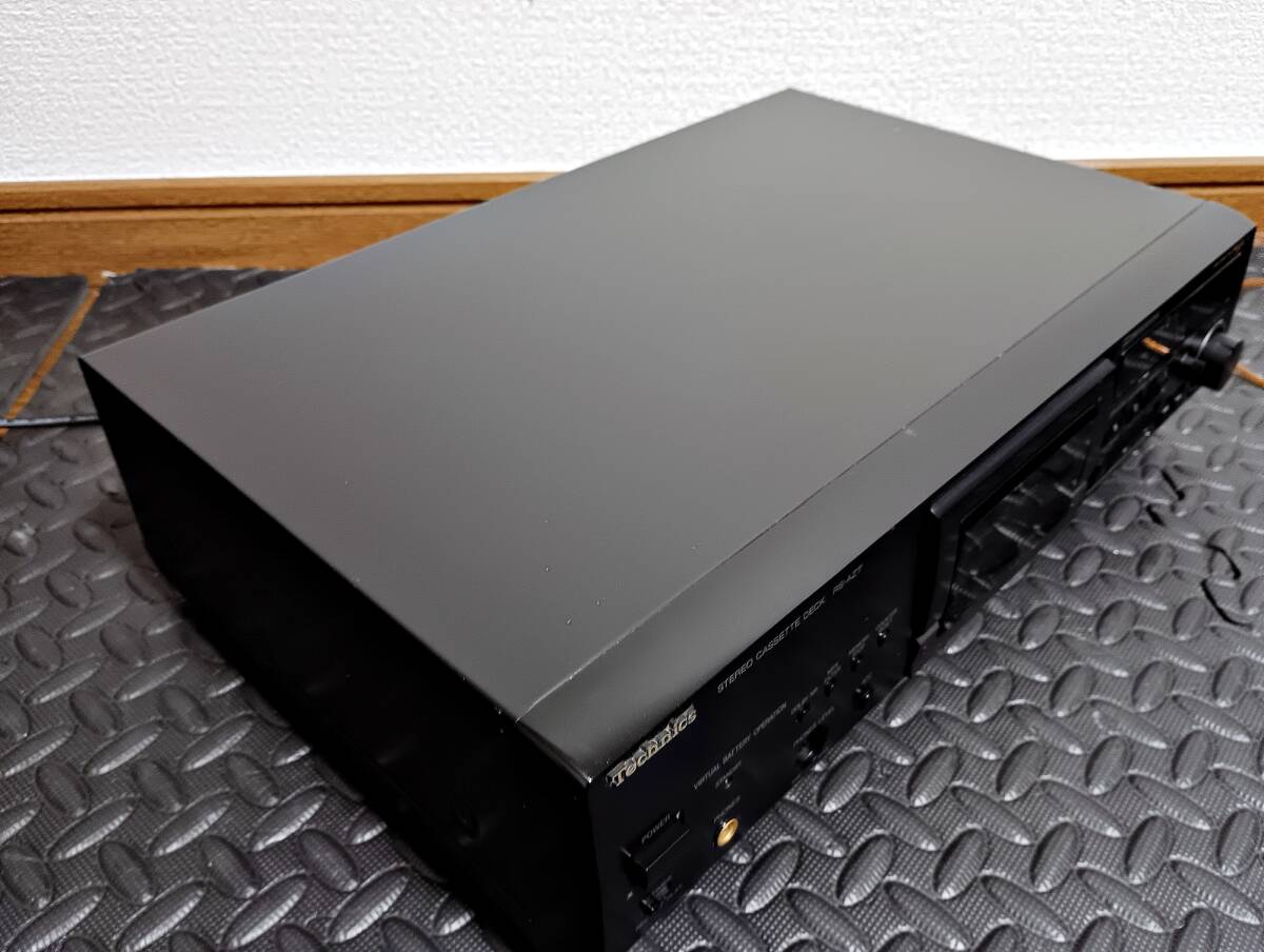 ★Technics RS-AZ7★テクニクス/カセットデッキ/日本製★ジャンク_画像7