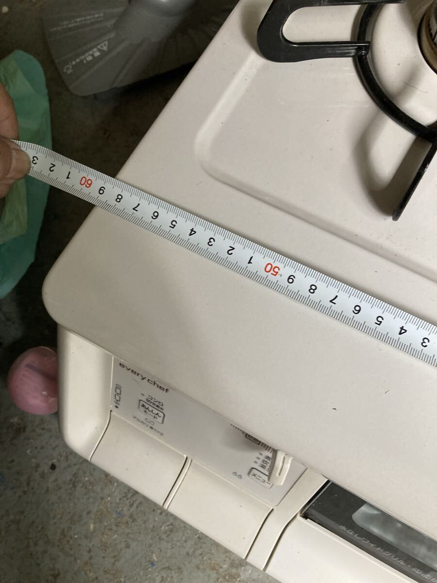 【家電】 パロマ Paloma ガス レンジ コンロ テーブル PA-370WHA-R 都市ガス_画像5