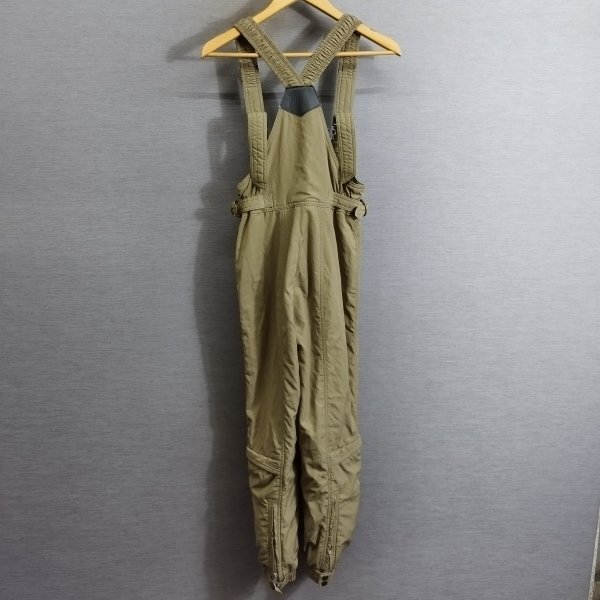 J984 killy キリー スノー ウェア オーバーオール パンツ スキー スノーボード ウィンター スポーツ フットカバー付 カーキ系 M アシックス_画像5