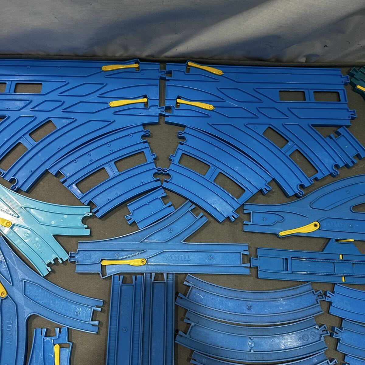 プラレール レール 線路 大量まとめ売り 直線 分岐 曲線 ポイントレール ストップレール など タカラトミー ⑦100_画像9