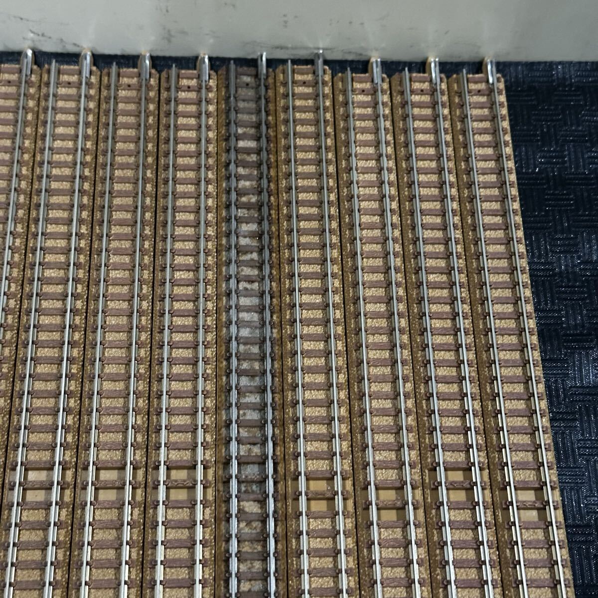 TOMIX 1002 ストレート 直線 線路 S280 丸爪 茶色 14本セット 大量まとめ売り レール Nゲージ ②60の画像5