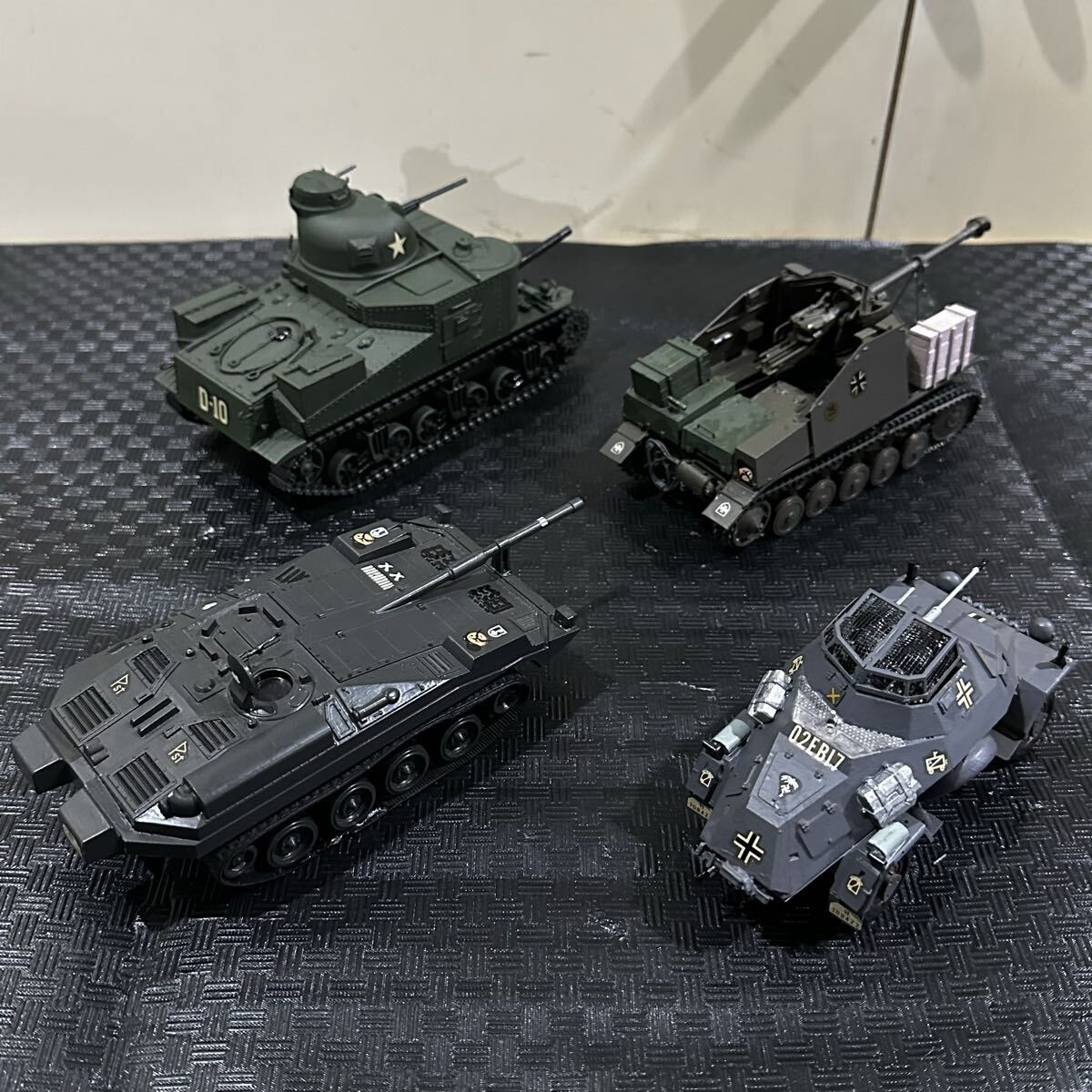 プラモデル 完成品 1/35 ドイツ4輪装甲偵察車 スウェーデン・S・バルカン戦車 ヴェスペ ? M3リー タミヤ など 大量まとめ売り スケール ⑩_画像6