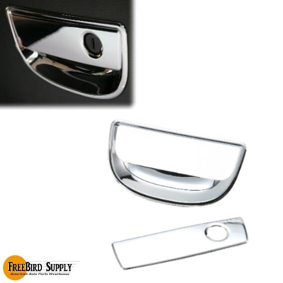 DMG026#1 グローブボックス ハンドル カバー トリム クローム ダッジ 2005~08 マグナム / 2006~10 チャージャー / 2008~10 チャレンジャー_画像1