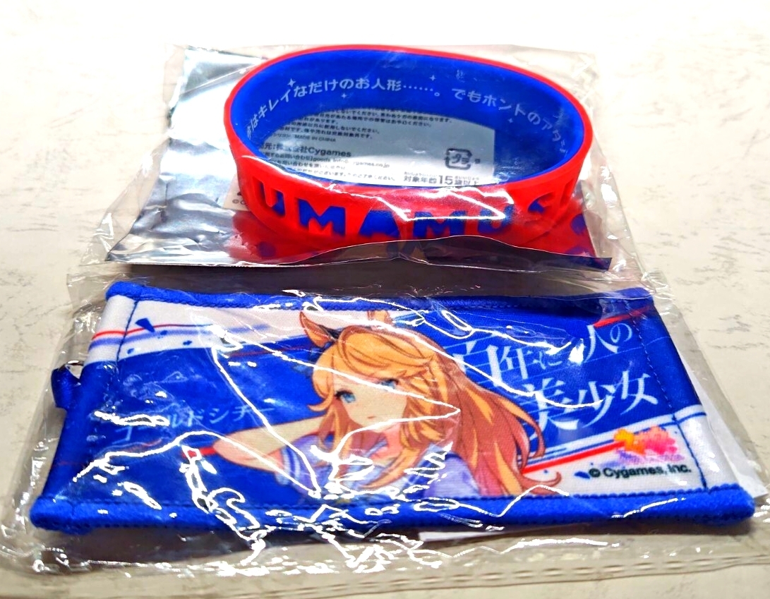 ゴールドシチー シリコンバンド 公式応援タオル キーホルダー ウマ娘 プリティーダービー 6th EVENT The New Frontier 秋公演の画像1