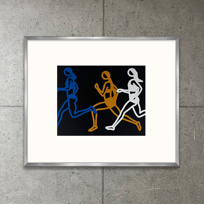  ограничение коврик рамка товар /Julian Opie[Marathon Women 2025.09.11]( Julien *opi-)