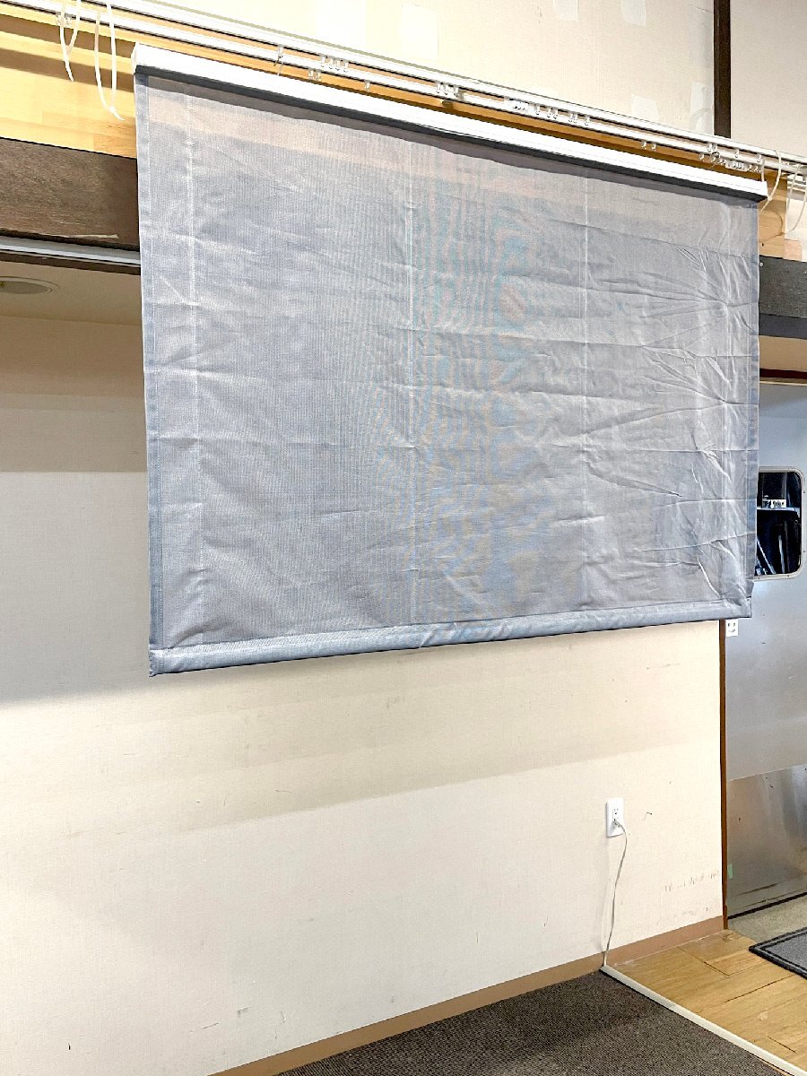 【福岡】W1290 シェードカーテン 川島織物セルコン W1290 H900 D30 壁面取付金具付き モデルR展示品◆CR960_Yt_画像2