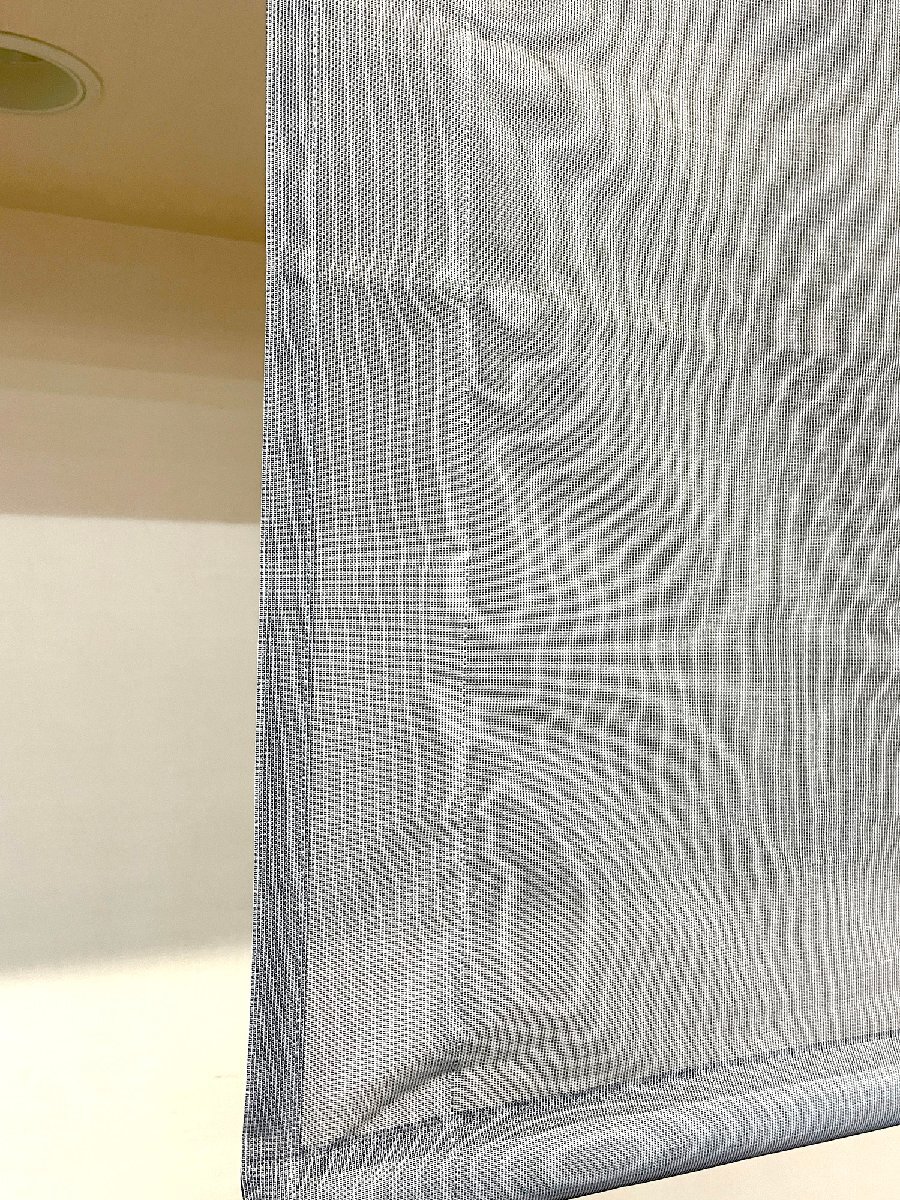 【福岡】W1290 シェードカーテン 川島織物セルコン W1290 H900 D30 壁面取付金具付き モデルR展示品◆CR960_Yt_画像3