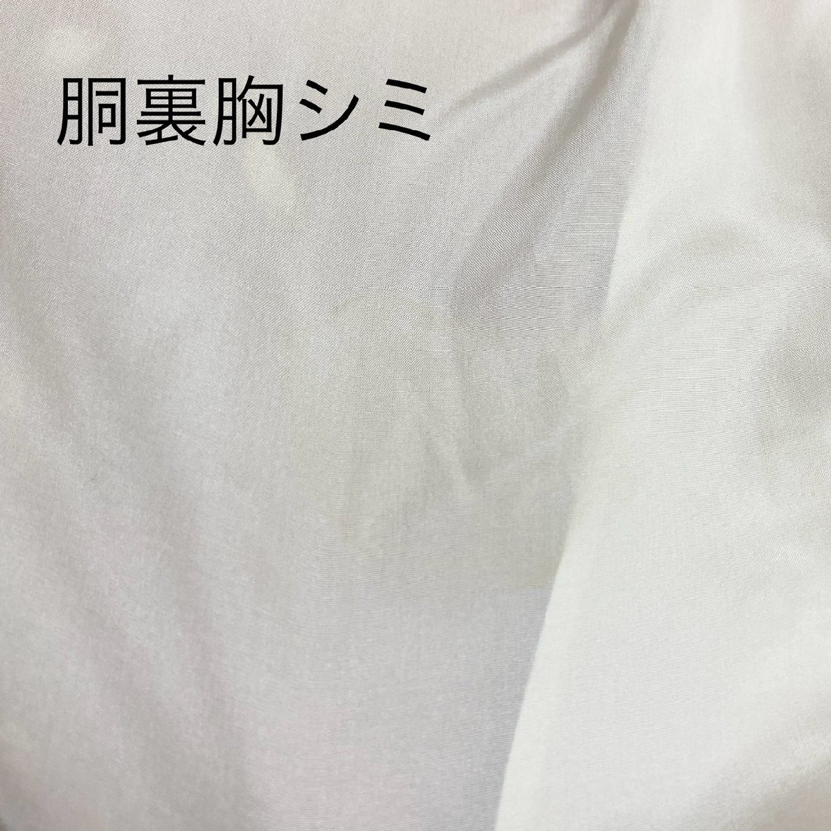 着物月花　ぼかし染　品のある花　訪問着　正絹　共八掛　ガード加工　ki6093_画像10