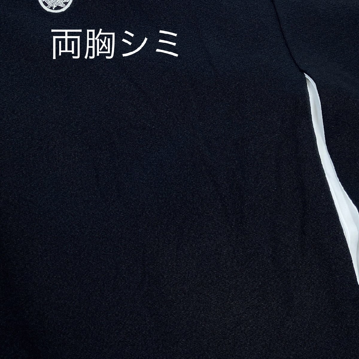 着物月花 総刺繍 蘇州刺繍 相良刺繍 金駒刺繍 品のある花 黒留袖 正絹 金糸 共八掛 ki6208の画像9