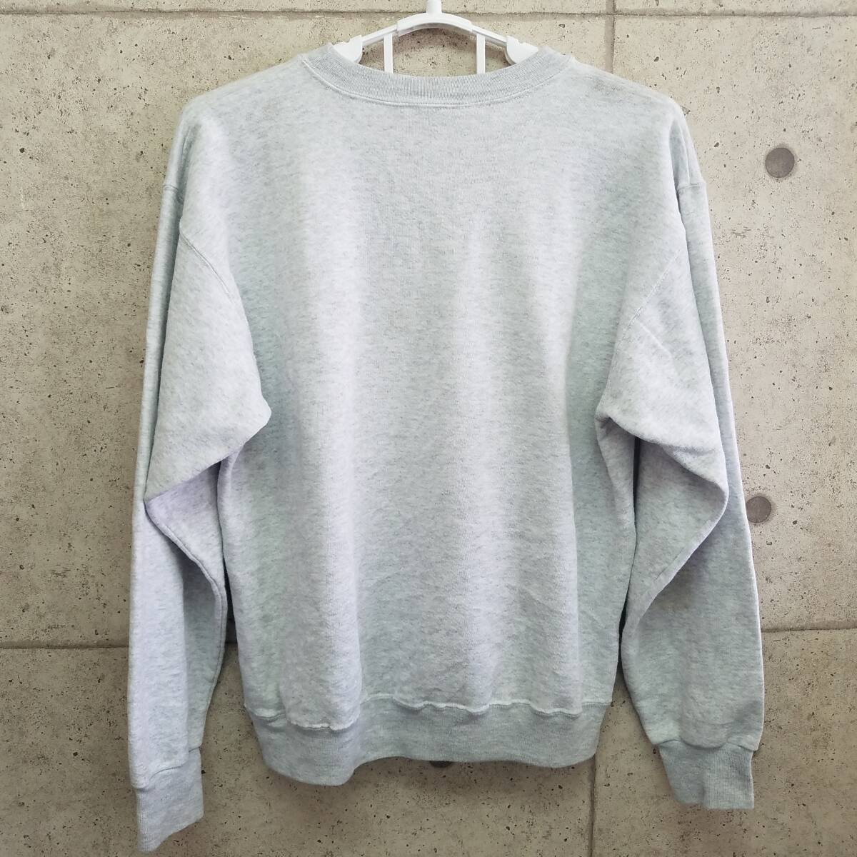 中古 アメリカ古着 EAGLE USA イーグルユーエスエー スウェット トレーナー 長袖 メンズ Lサイズ 灰色 グレー ビンテージ カジュアル _画像3