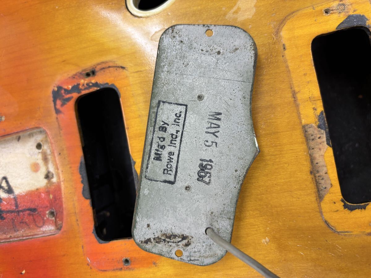 60s fender coronado front pu 60年代製　フェンダー　コロラド　フロント　ピックアップ　ビンテージ　ヴィンテージ　レア　_画像2