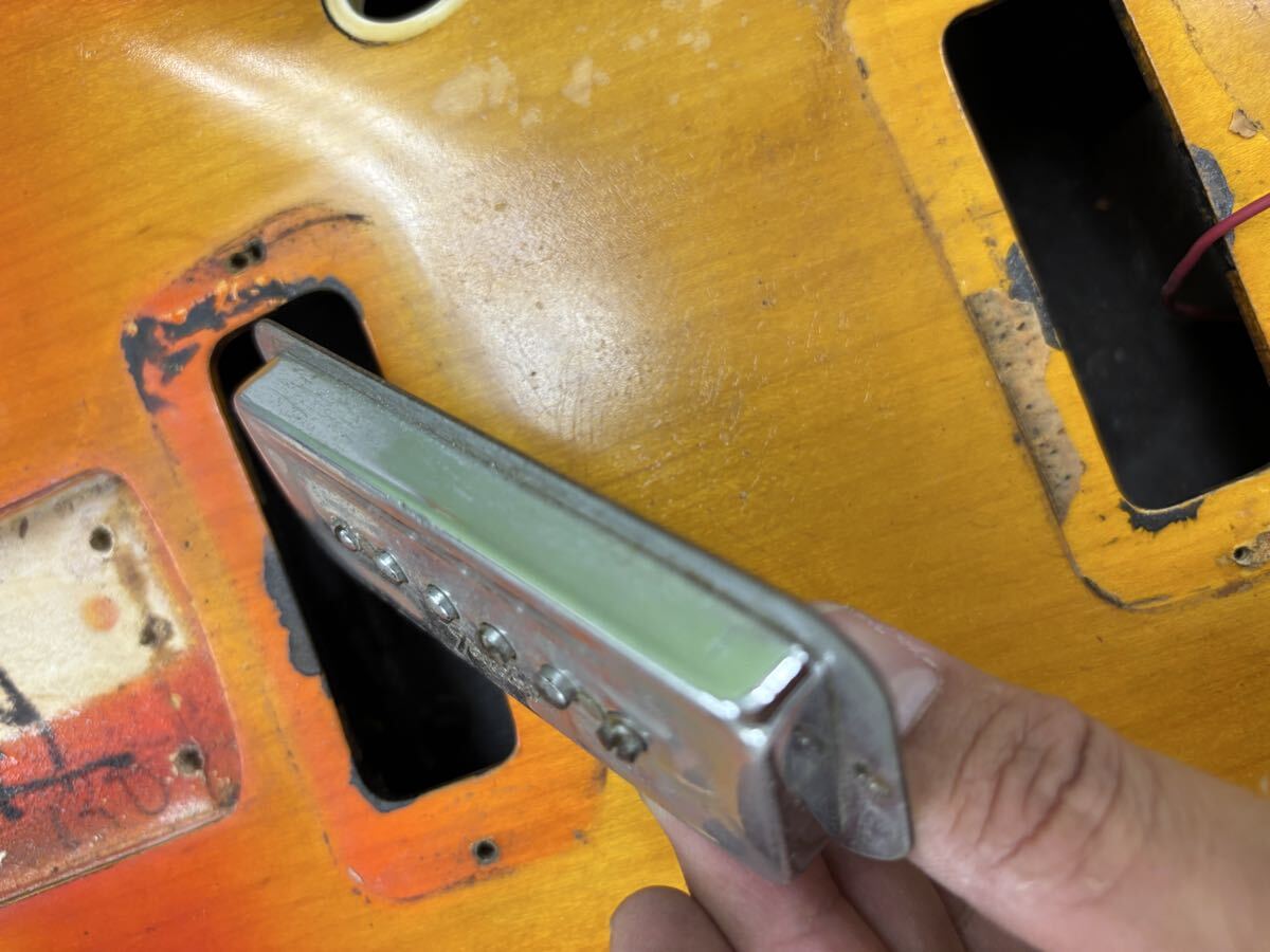 60s fender coronado front pu 60年代製　フェンダー　コロラド　フロント　ピックアップ　ビンテージ　ヴィンテージ　レア　_画像5