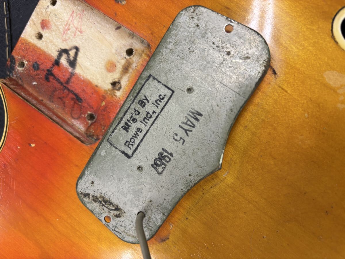 60s fender coronado front pu 60年代製　フェンダー　コロラド　フロント　ピックアップ　ビンテージ　ヴィンテージ　レア　_画像8