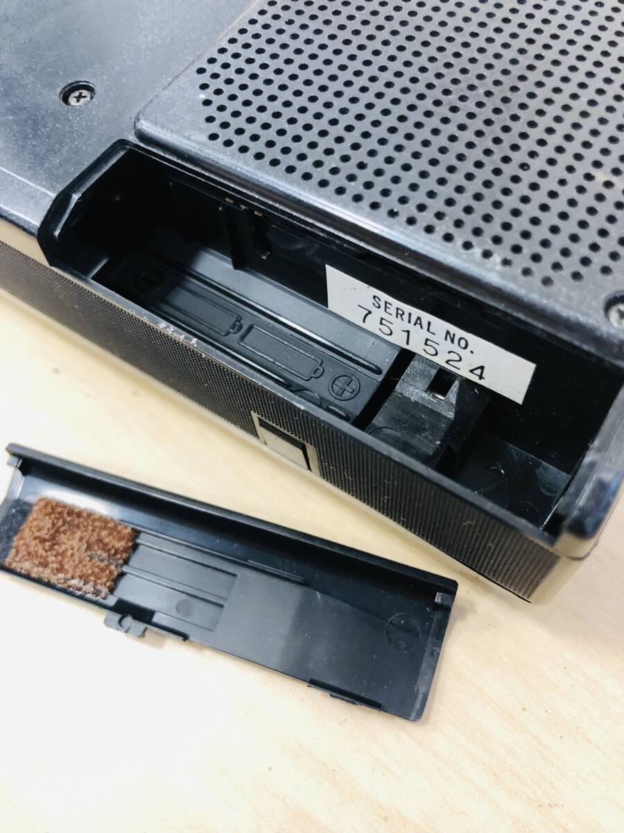 １円～　SONY TCM-17 CASSETTE-CORDER　 ソニー カセットレコーダー　動作未確認_画像6