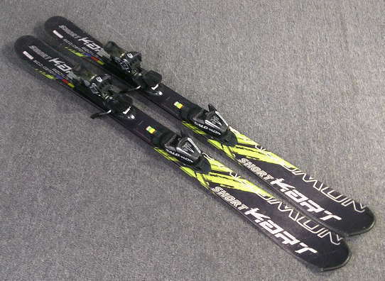 1932★サロモン SHORT CART 127cm★中古/補修あり/チューンナップ済み/ビンディング設定(無料)/ブーツ・ストック追加可_画像1