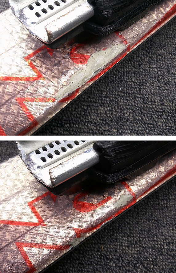 1964★サロモン XWING 137㎝★中古/補修あり/チューンナップ済み/ビンディング設定(無料)/ブーツ・ストック追加可_画像6