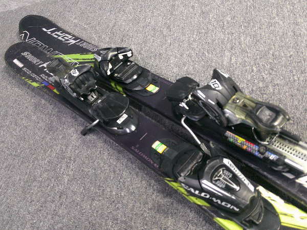 1932★サロモン SHORT CART 127cm★中古/補修あり/チューンナップ済み/ビンディング設定(無料)/ブーツ・ストック追加可_画像7