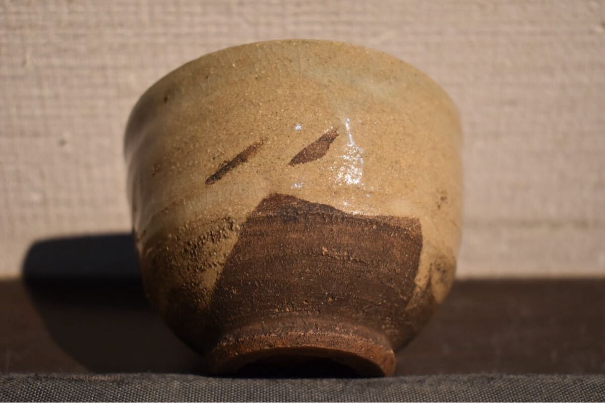 【GE】Z478【コレクター所蔵品】時代 唐津茶碗/日本美術 唐津焼 茶道具 骨董品 時代品 美術品 古美術品 sb_画像2