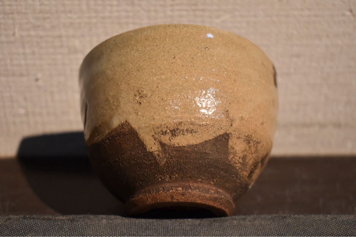 【GE】Z478【コレクター所蔵品】時代 唐津茶碗/日本美術 唐津焼 茶道具 骨董品 時代品 美術品 古美術品 sb_画像3