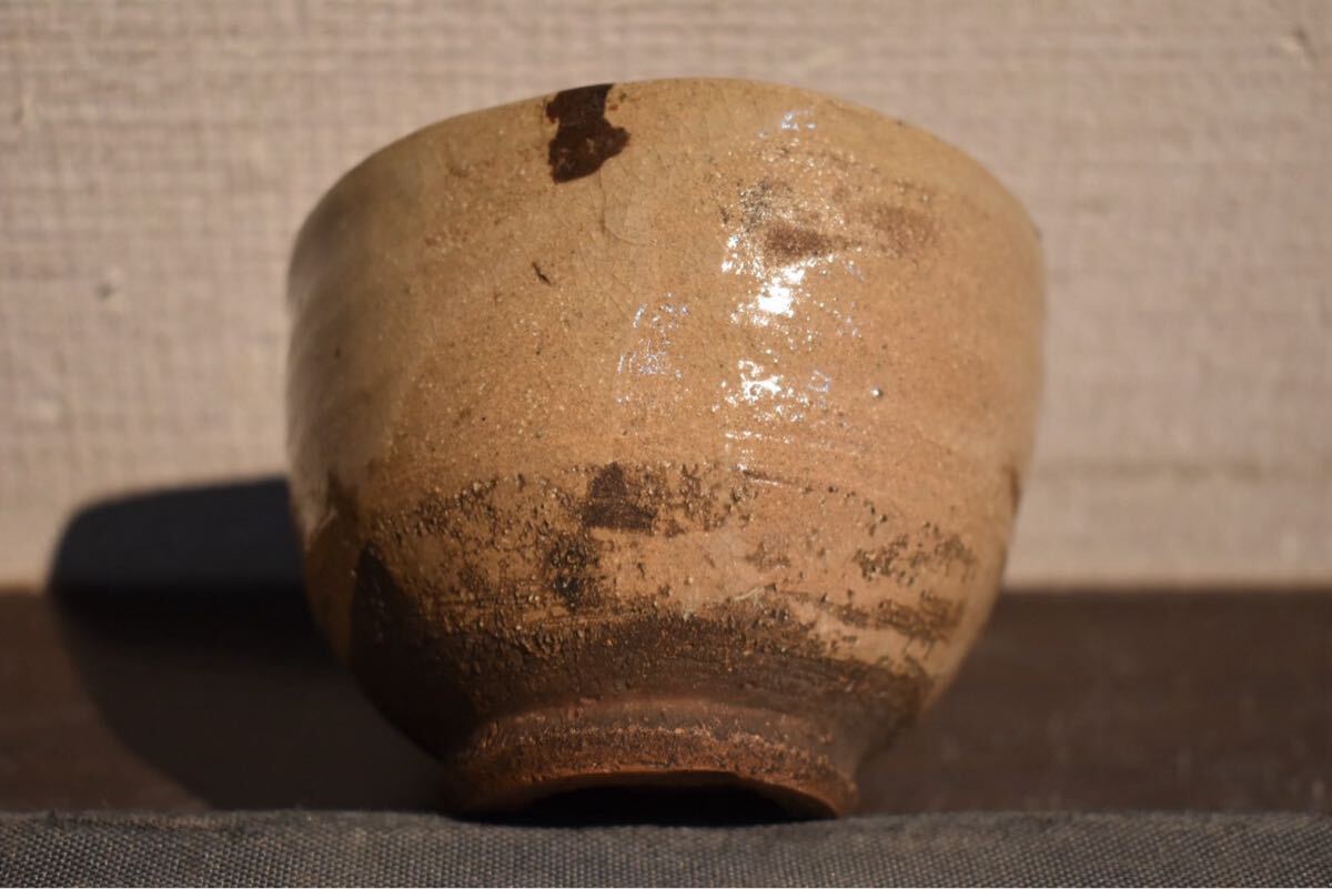 【GE】Z478【コレクター所蔵品】時代 唐津茶碗/日本美術 唐津焼 茶道具 骨董品 時代品 美術品 古美術品 sb_画像4