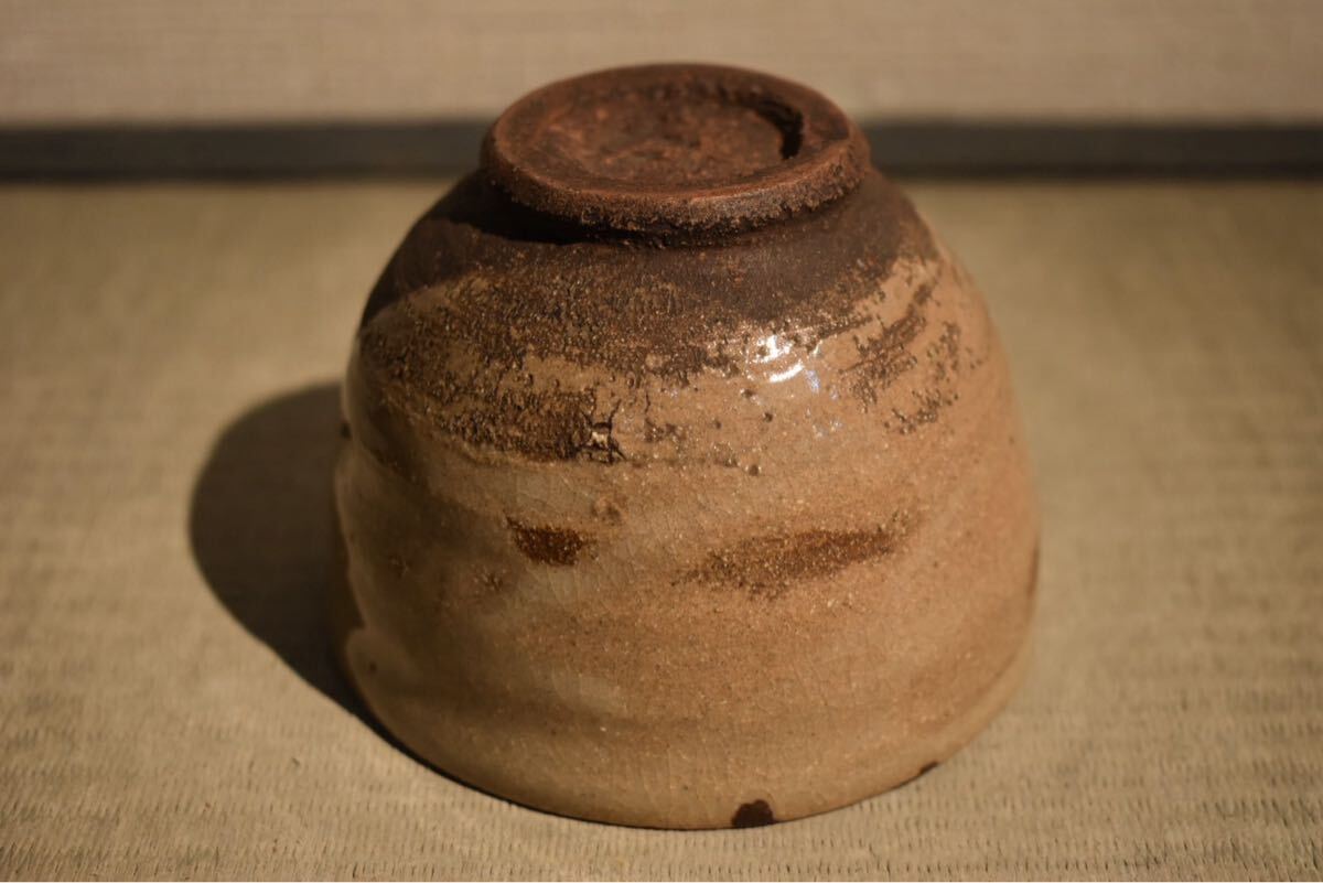 【GE】Z478【コレクター所蔵品】時代 唐津茶碗/日本美術 唐津焼 茶道具 骨董品 時代品 美術品 古美術品 sb_画像10