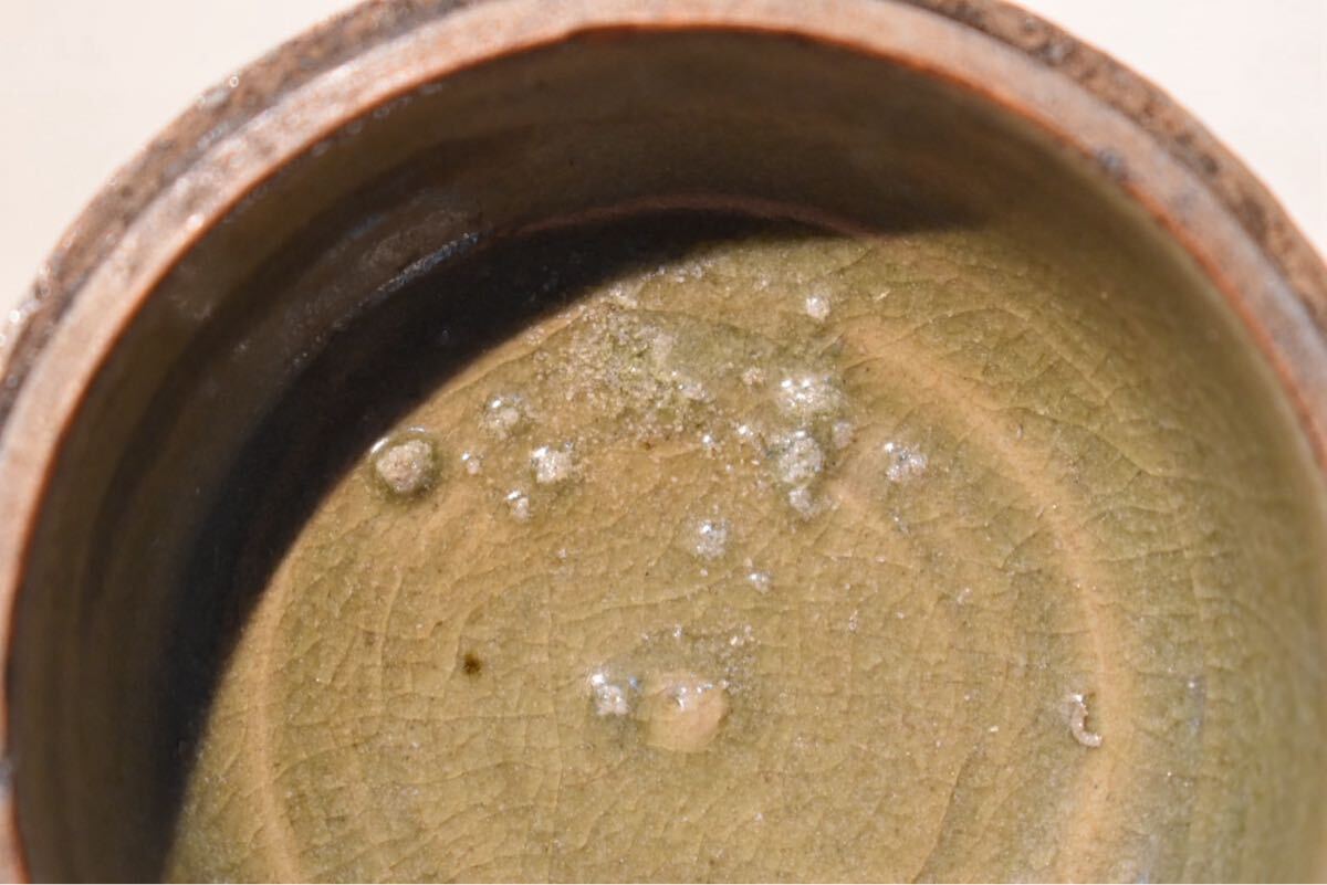 【GE】E496◆李朝・高麗コレクター放出品◆時代 高麗青磁香合/中国古玩 朝鮮美術 香道具 盒子 蓋物 骨董品 時代品 美術品 古美術品 韓国 ow_画像10