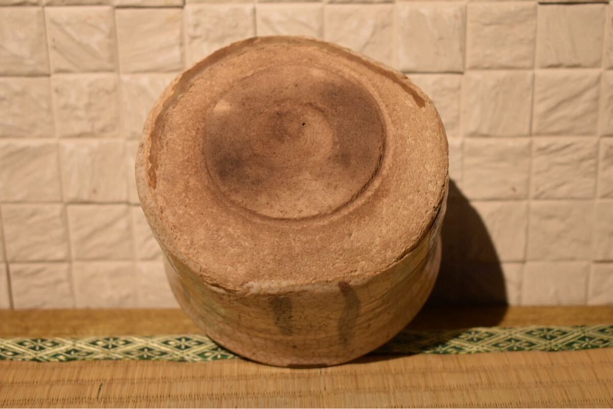 【GE】Z544【コレクター所蔵品】時代 古志野茶碗/日本美術 美濃焼 茶道具 骨董品 時代品 美術品 古美術品 gi_画像7