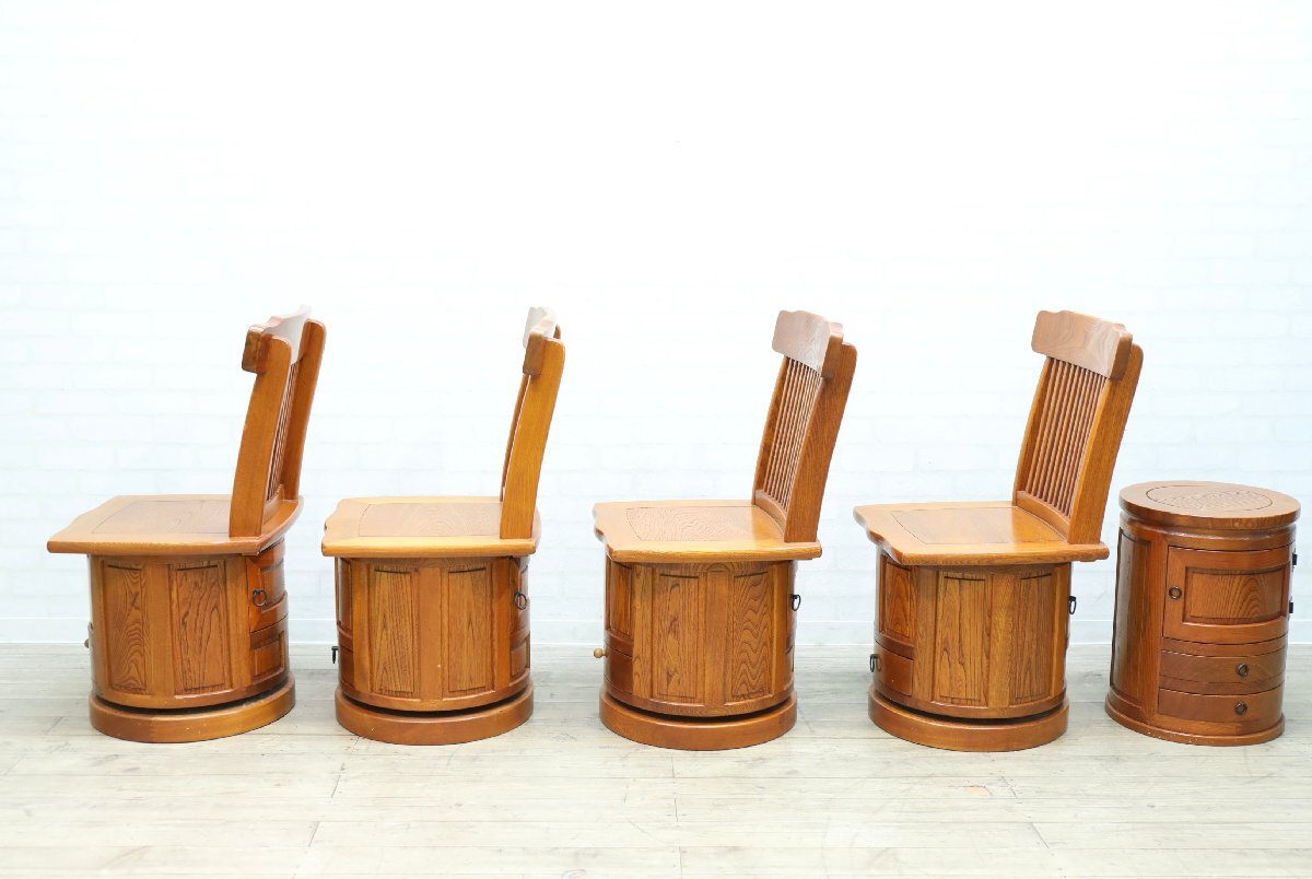 #[I0711]* самовывоз * высококлассный *keyaki* дзельква * круг . стол * обеденный 6 позиций комплект *.. обратная сторона стол * обеденный комплект * обеденный стол *