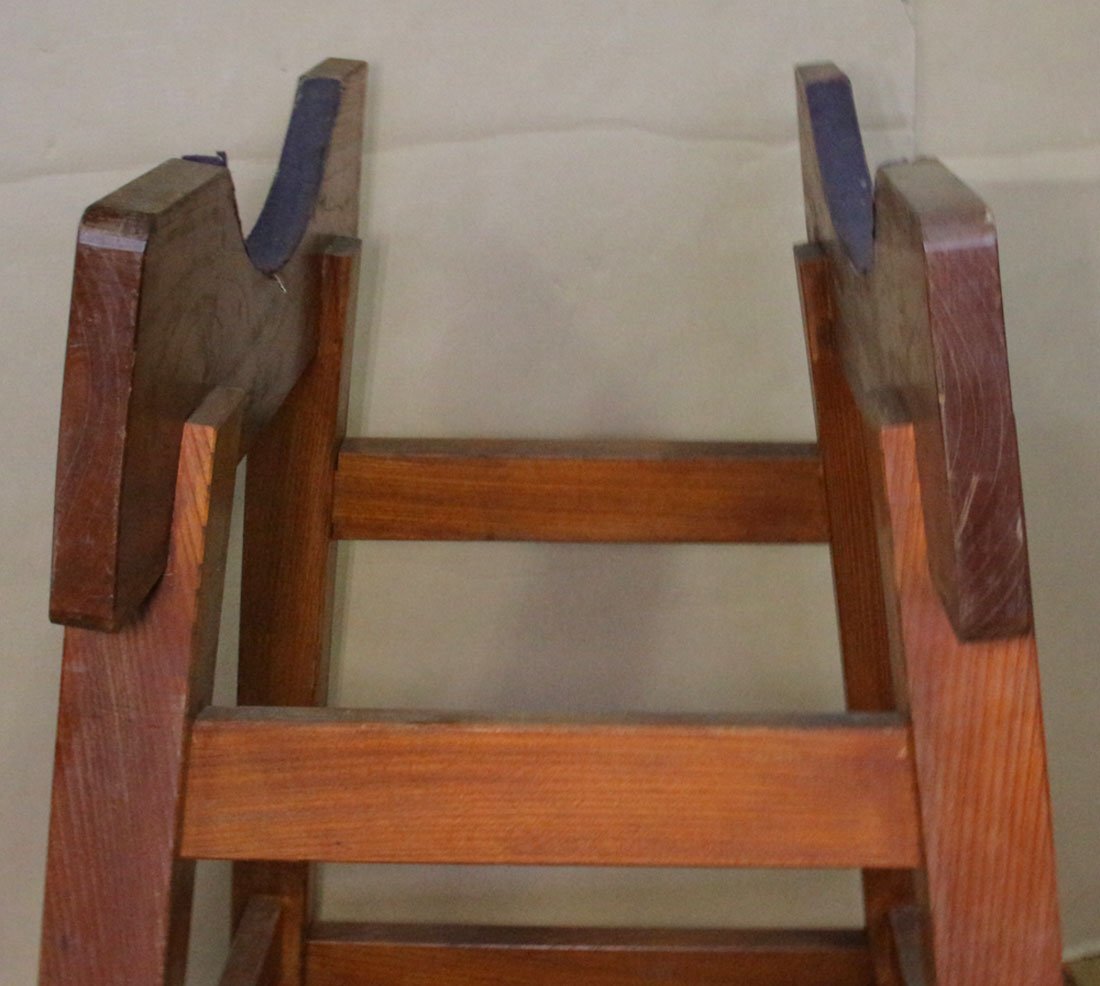 時代市場■長期保管品■大型品 欅製長胴太鼓用宮台■引取・着払限定■打楽器・祭礼具_画像5