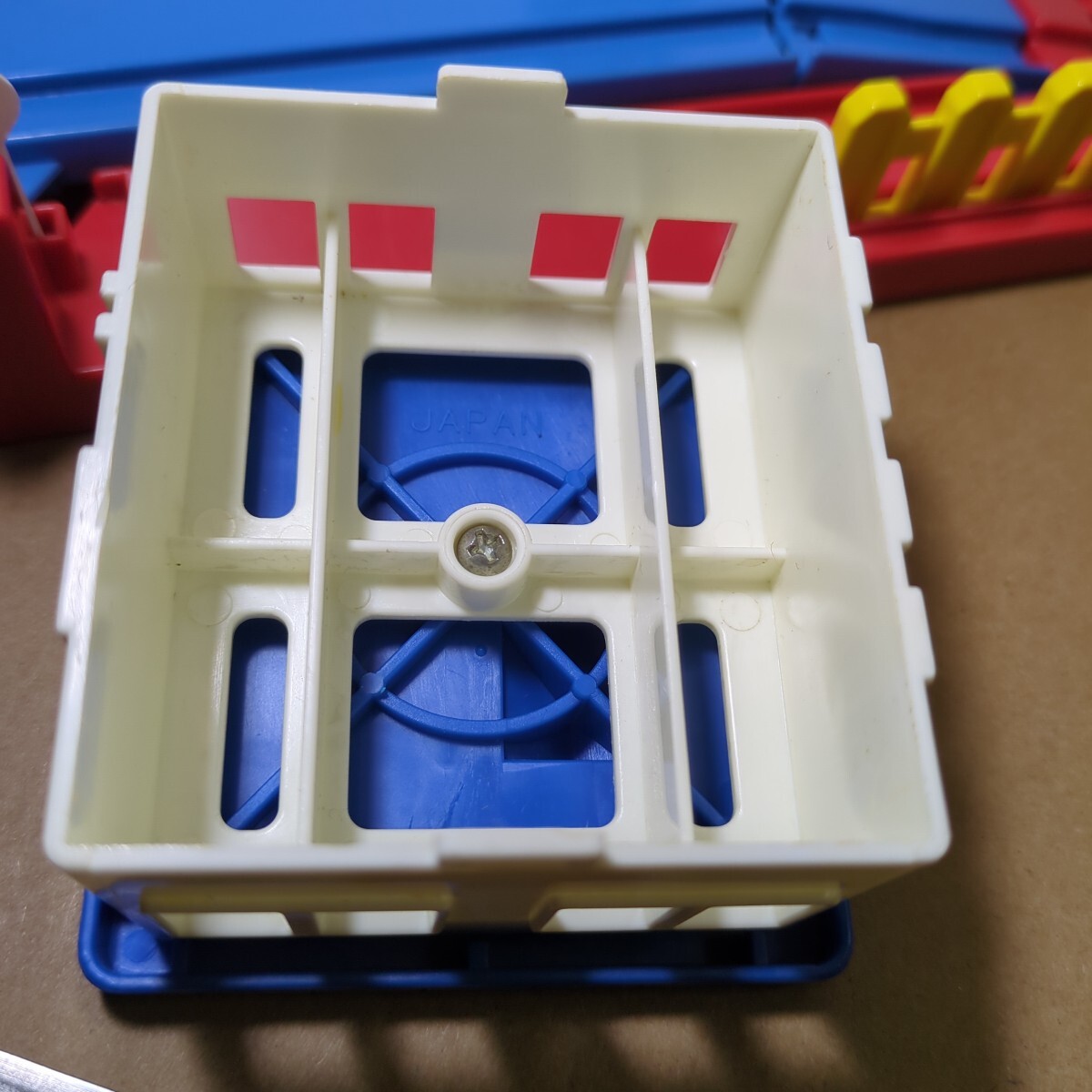 ☆破損有り プラレール エレクトロ踏切 日本製 未チェック 詳細不明 ジャンク TOMY 情景部品 _画像6