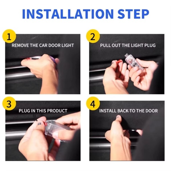 2 шт BMW wellcome свет do Alain p машина tesiLED Logo .. проектор соответствует всем моделям 1 2 3 4 5 6 7 серии X Z M GT X1 X3 X5 X6