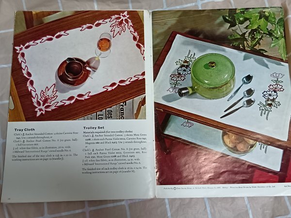 洋書■カットワーク刺繍 CUT WORK EMBROIDERY 1976年 実物大型紙付 全英文_画像10