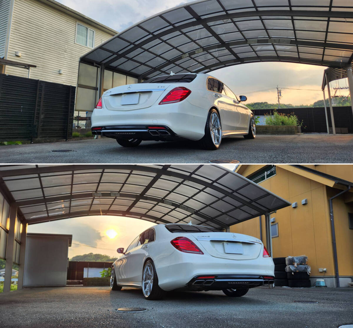 潔癖症の極上車 ☆ベンツS63AMG・ダイナミックPKG ☆3本スポークステアリング ☆アンビエント多数 ☆高級ホイール4種選択可!_画像4