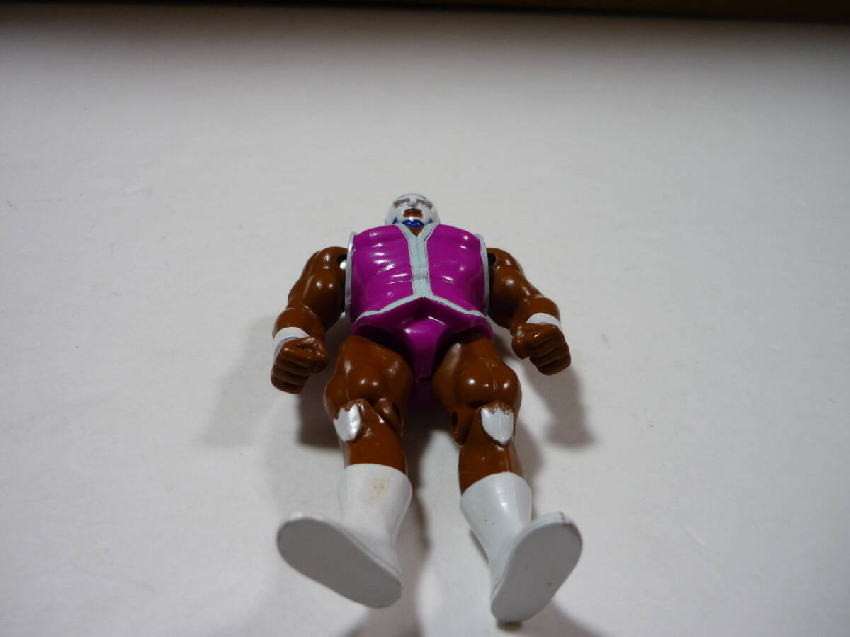 [管00]【送料無料】フィギュア マリポーサ 約9.5cm キン肉マン 王位争奪編 超人パワーシリーズ 人形 当時物_画像5