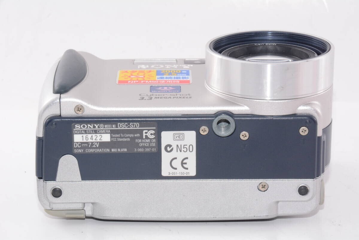 【外観特上級】SONY ソニー Cyber-shot DSC-S70　#u7721_画像4