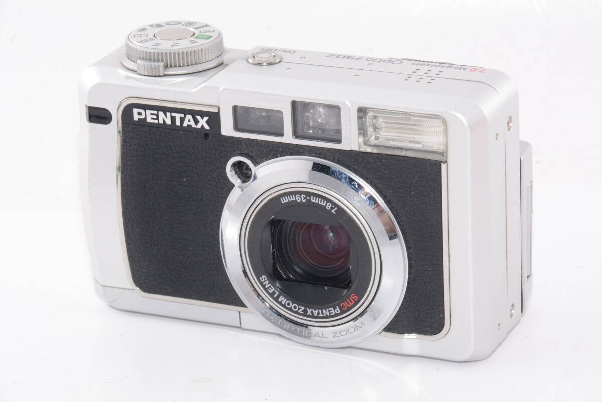 【外観特上級】PENTAX ペンタックス Optio 750Z コンパクトデジタルカメラ　#u8290_画像1