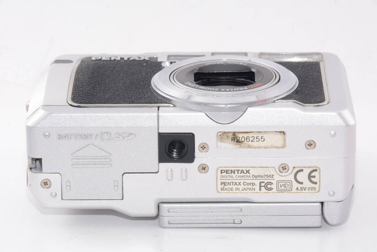 【外観特上級】PENTAX ペンタックス Optio 750Z コンパクトデジタルカメラ　#u8290_画像4