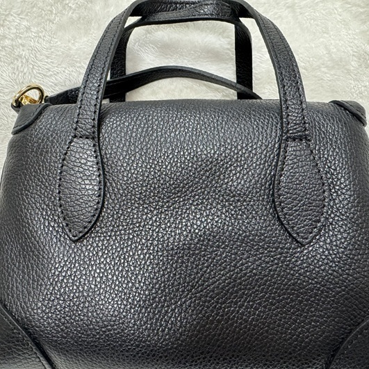 ◆新品☆MARCO BIANCHINI☆2WAYミニボストンバック★本革★BLACK☆4_画像6