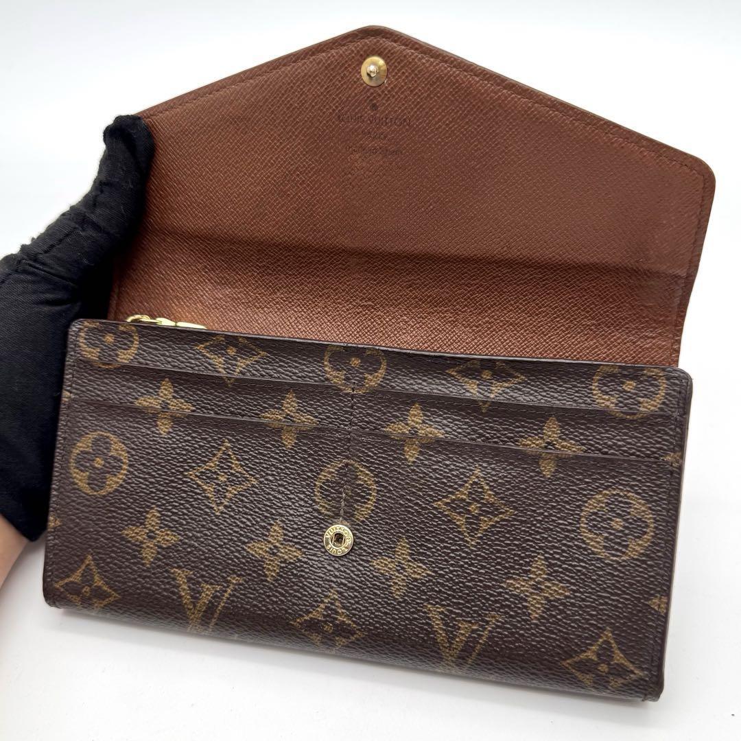 極美品✨️新型　ルイヴィトン　モノグラム　サラ　カード16枚　長財布　現行モデル 美品 新型 ルイヴィトン モノグラム ポルトフォイユ サラ カード