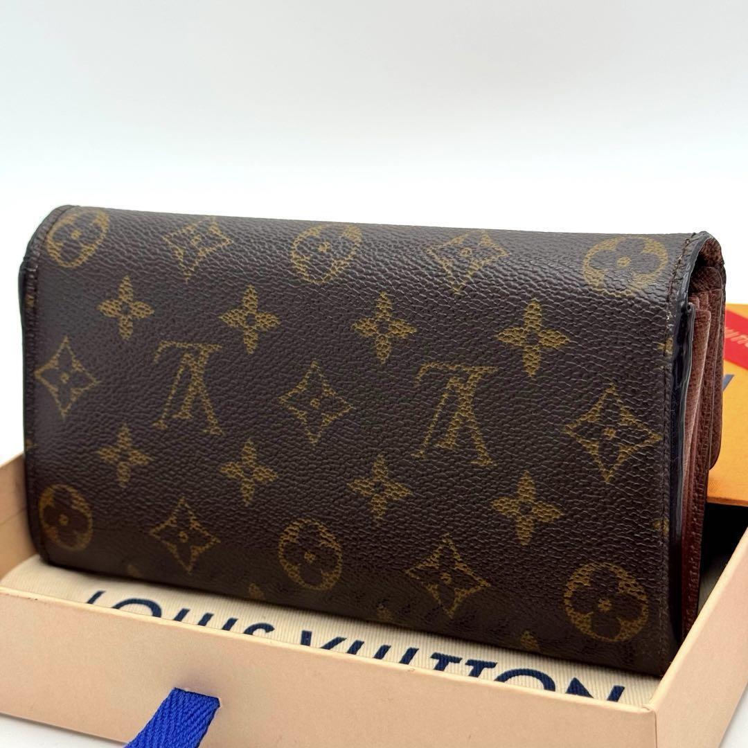 【美品】ルイヴィトン ☆ポルトフォイユサラ モノグラム 長財布 カード入れ10枚 美品 ルイヴィトン モノグラム ポルトフォイユ サラ カード10枚