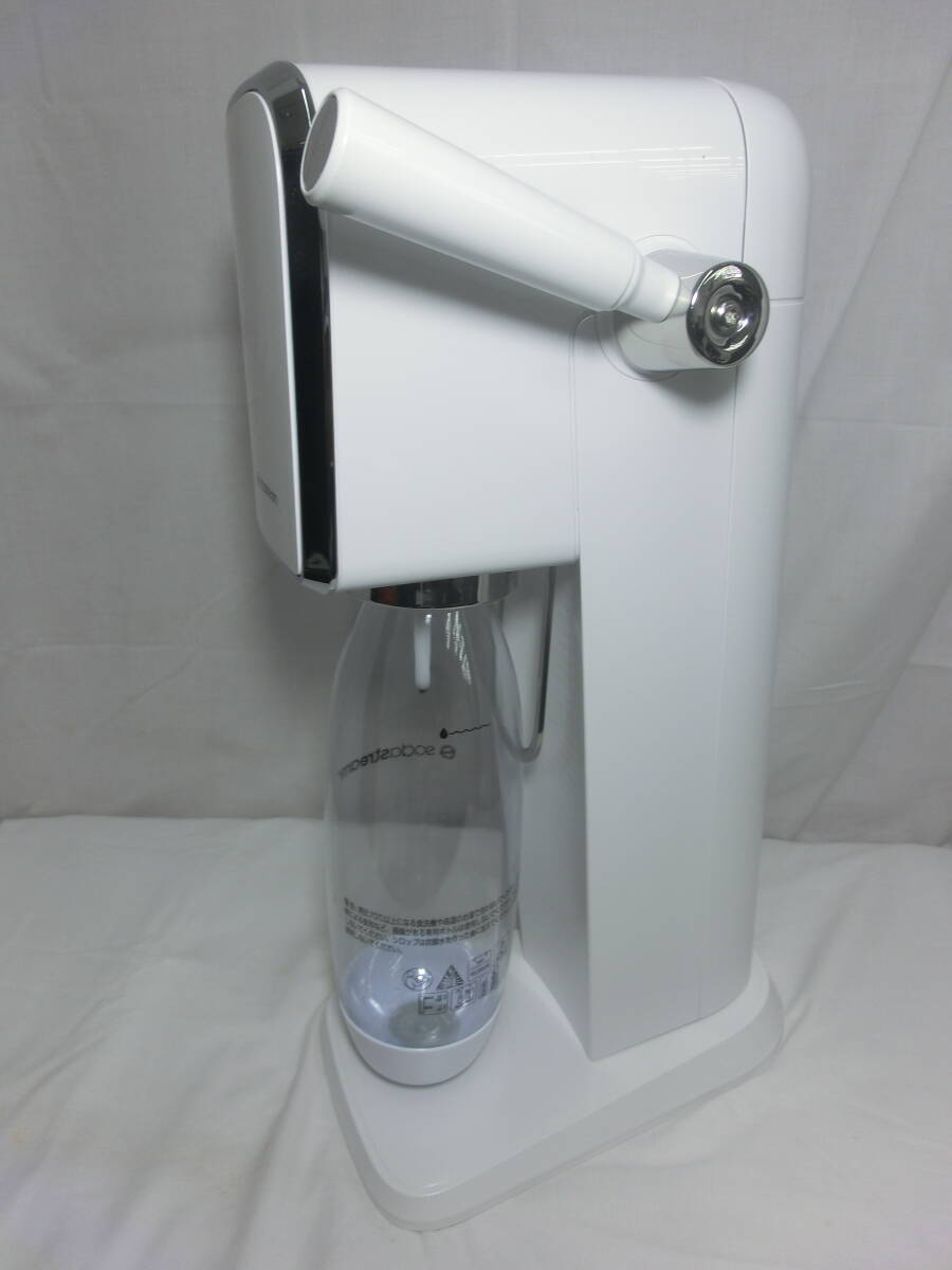 未使用 ソーダストリーム ART アート スターターキット 炭酸水メーカー SSM1103 ホワイト ガスシリンダー付 sodastream _画像5