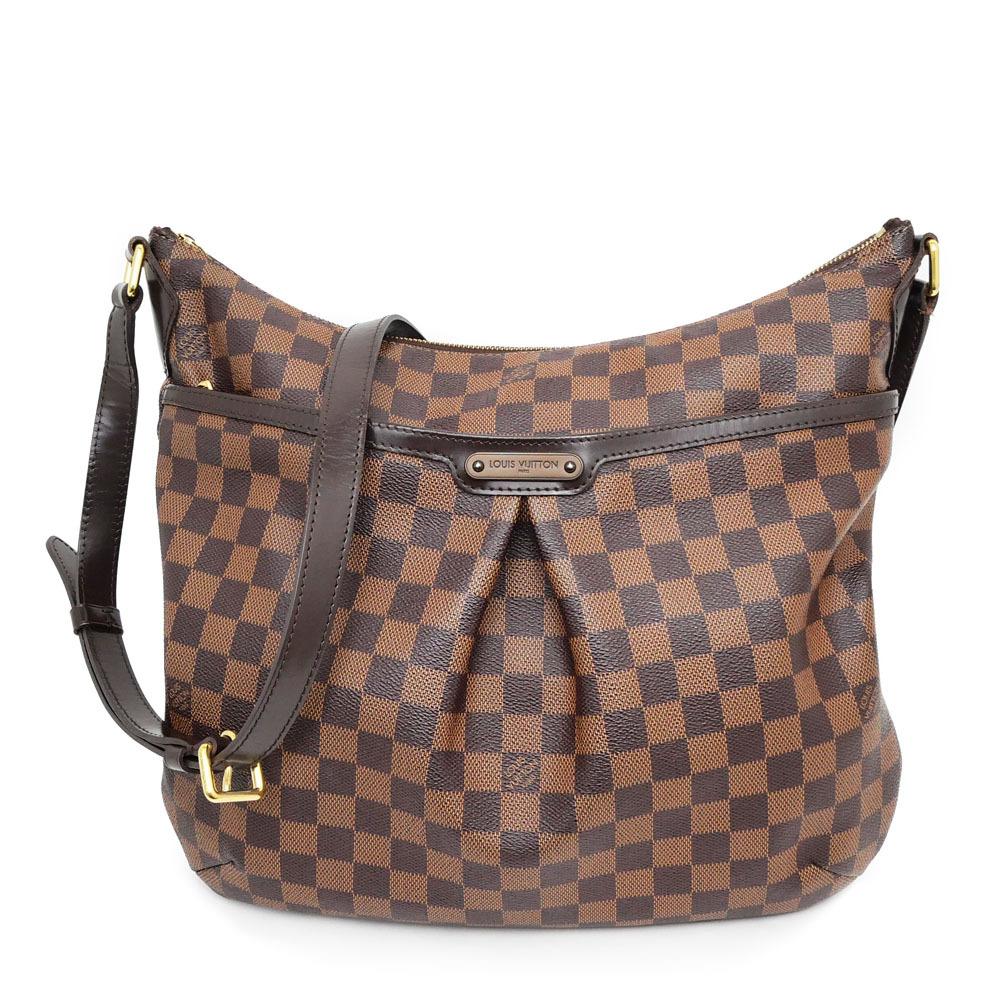 【名東】ルイヴィトン ダミエ ブルームズベリ GM N42250 ショルダー バッグ ブラウン レディース_画像1