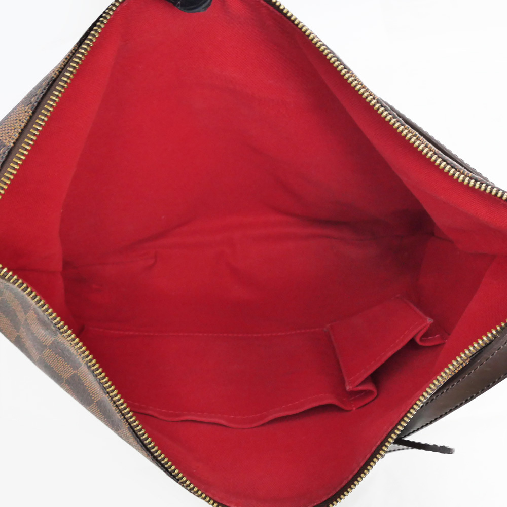 【名東】ルイヴィトン ダミエ ブルームズベリ GM N42250 ショルダー バッグ ブラウン レディース_画像4