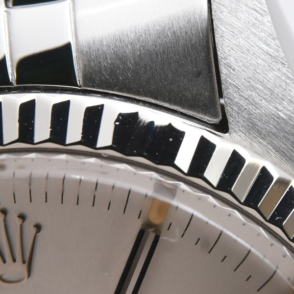 ロレックス 時計 メンズ デイトジャスト 7番台 自動巻 シルバー文字盤 ステンレス ROLEX 16014 SS 中古_画像9