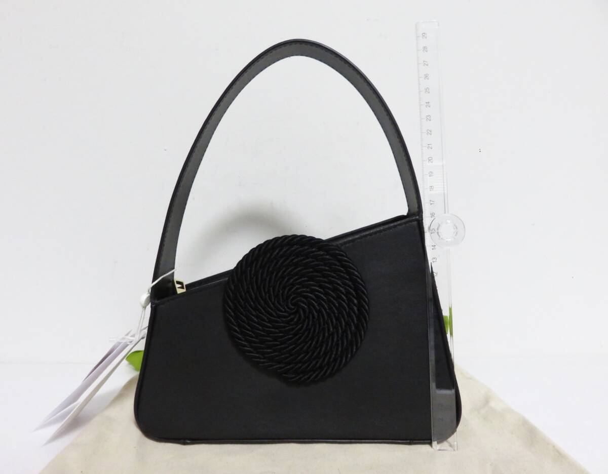 送料無料 定価11.3万 新品 DESTREE ALBERT S PASSEMENTERIE ブラック スペイン製 デストレー ハンド バッグ トート_画像9