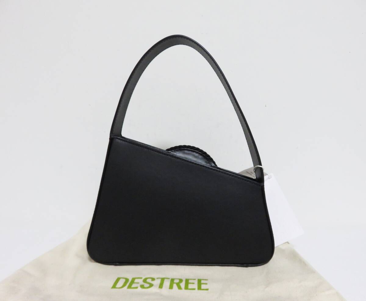 送料無料 定価11.3万 新品 DESTREE ALBERT S PASSEMENTERIE ブラック スペイン製 デストレー ハンド バッグ トート_画像3