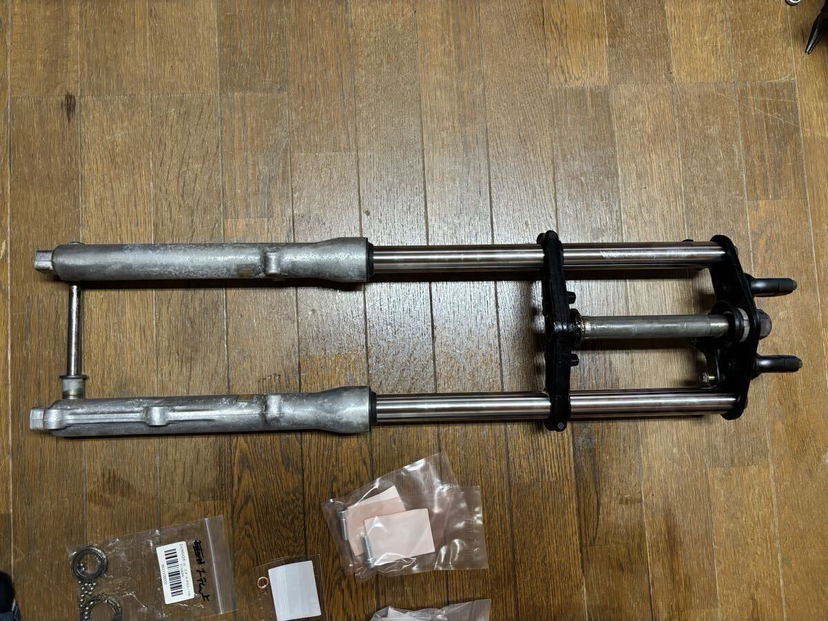 ホンダ MBX50 MBX80 AC03 AC08 HC04 純正 ステム 三又 フロントフォーク インナーフォーク ボトムケース 29mm オーバーホール済み NS50F_画像6