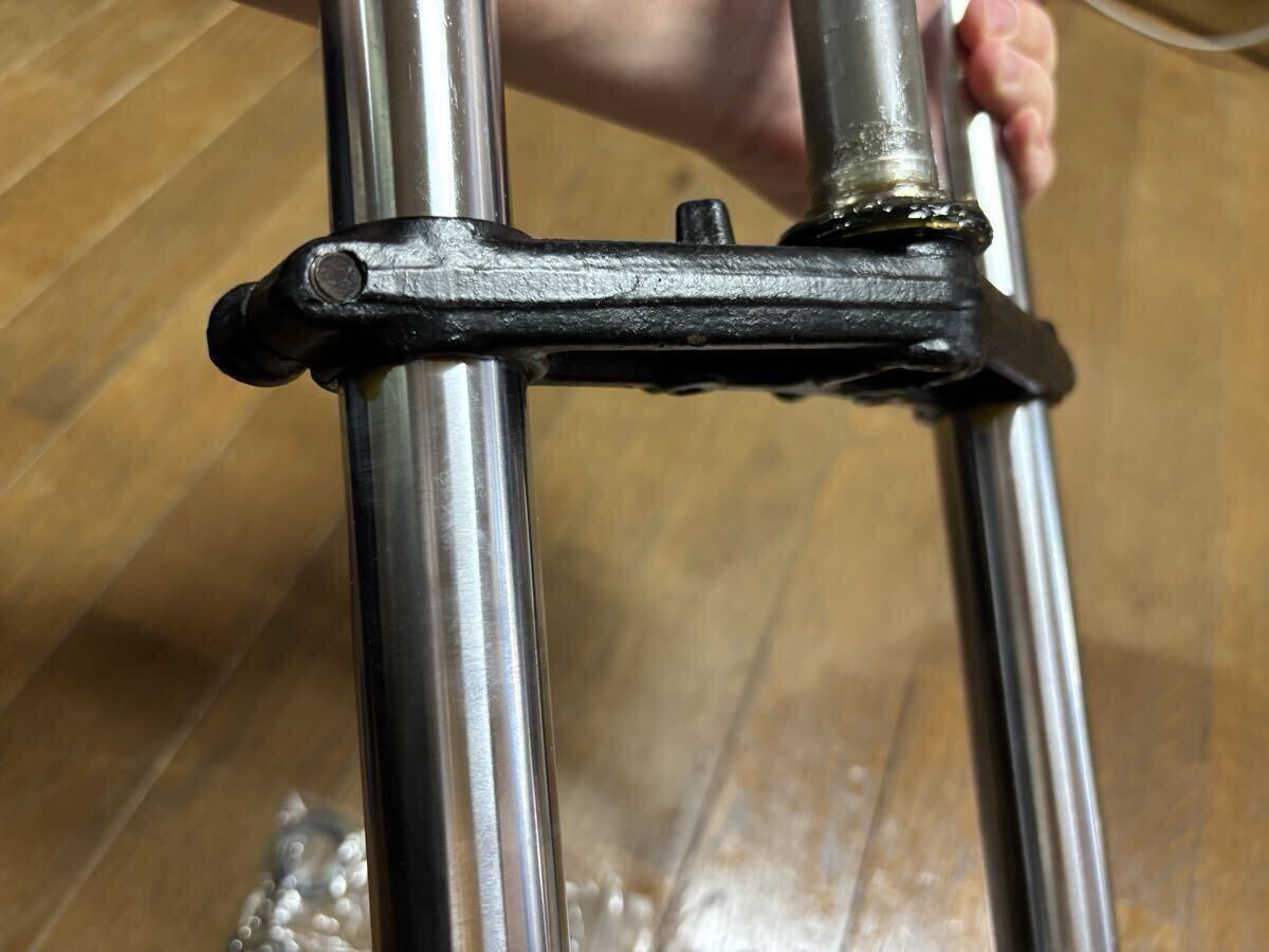 ホンダ MBX50 MBX80 AC03 AC08 HC04 純正 ステム 三又 フロントフォーク インナーフォーク ボトムケース 29mm オーバーホール済み NS50F_画像10